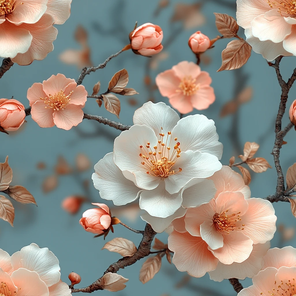 玫瑰樱花花瓣纹理