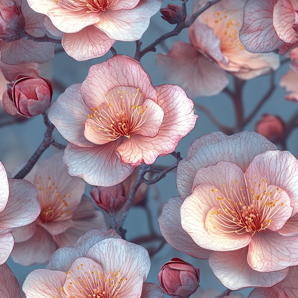 玫瑰樱花花瓣纹理