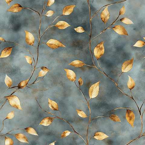 灰背景金藤纹设计