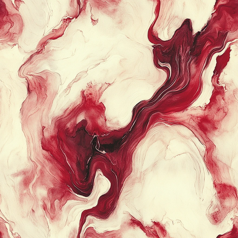 奶油暗红漩涡纹