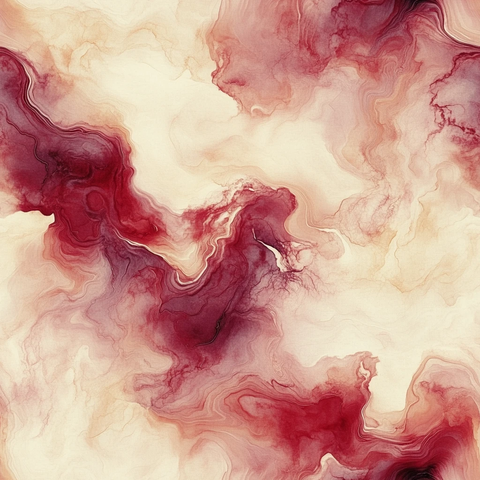 奶油暗红漩涡纹