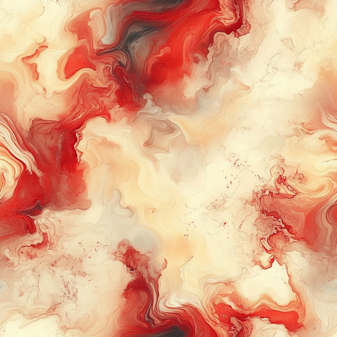 奶油暗红漩涡纹