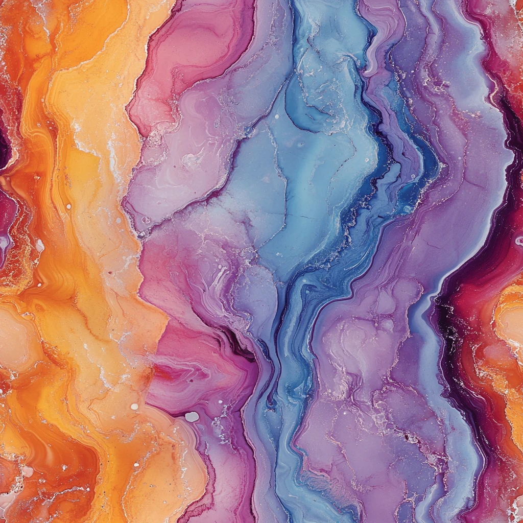 有机石纹色彩图案