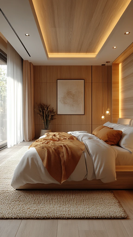简约卧室细节