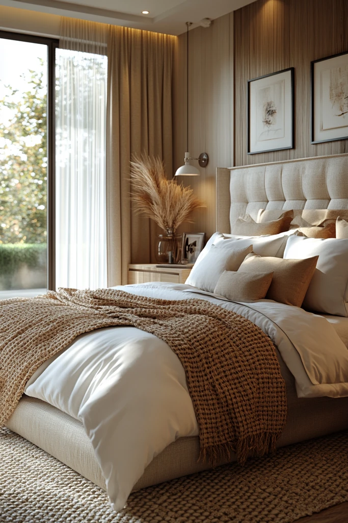 中性色调卧室