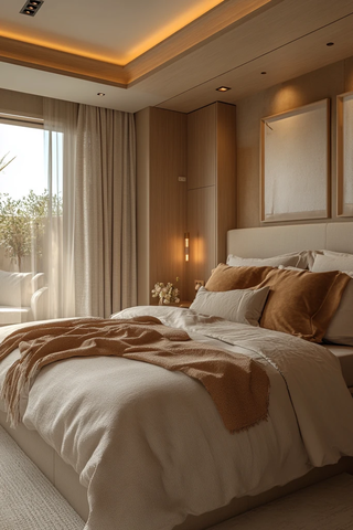 中性色调卧室