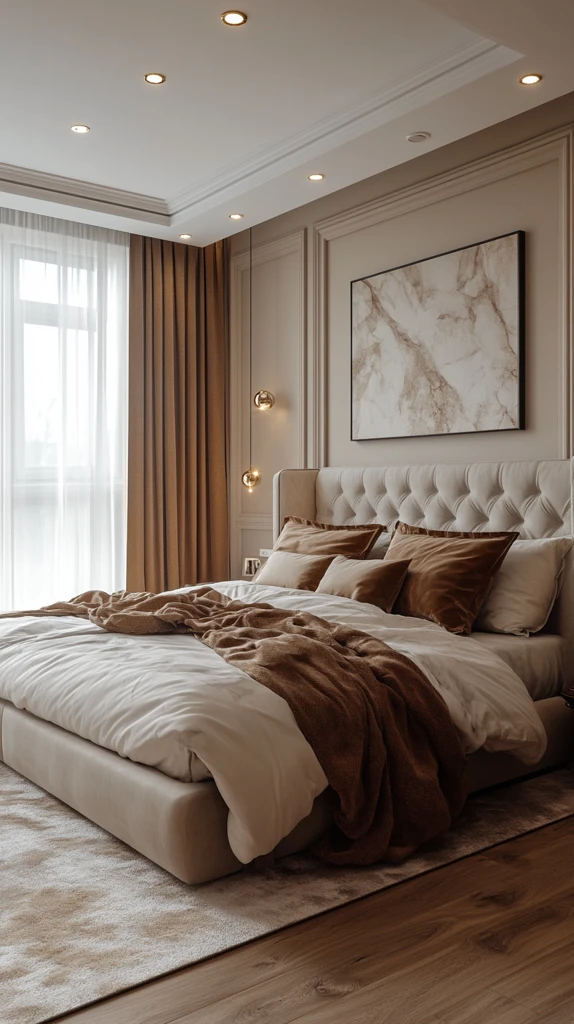 豪华现代卧室设计