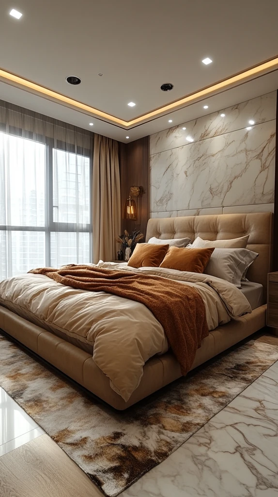 豪华现代卧室设计