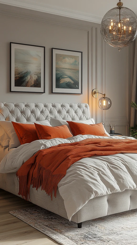 床头画作灯饰卧室