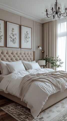 床头画作灯饰卧室