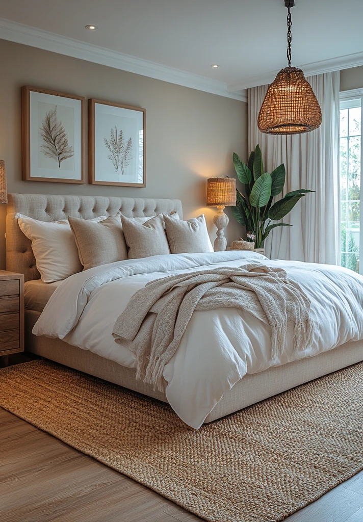 简约卧室软光设计