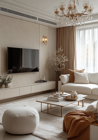 白色灰色调卧室设计