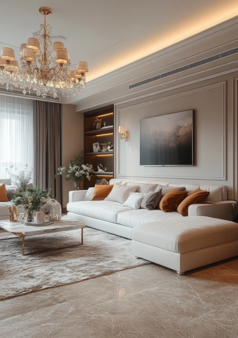 白色灰色调卧室设计