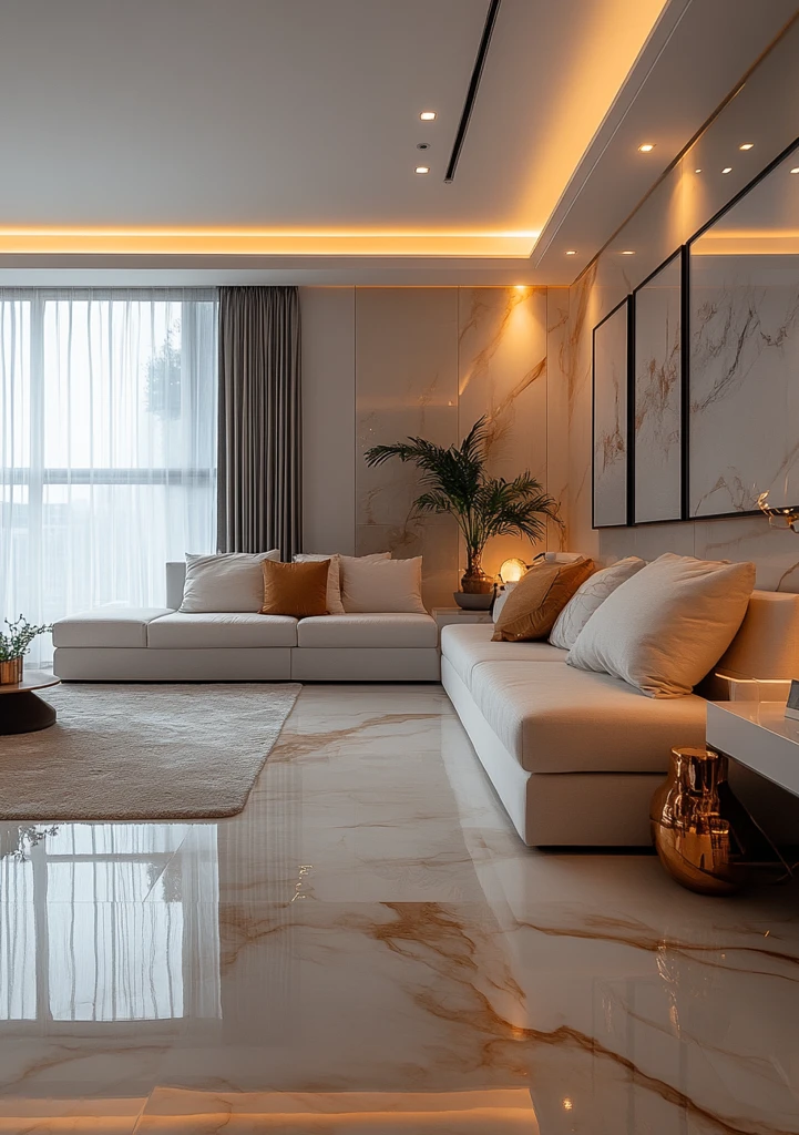 白色灰色调卧室设计