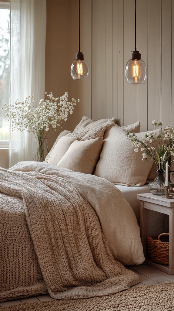 卧室间接灯清晨光