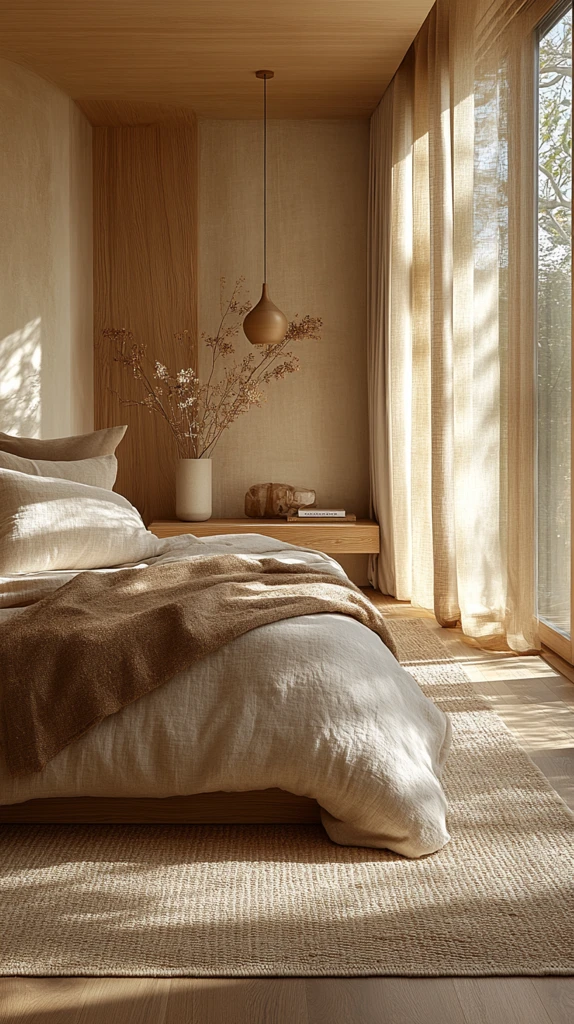 卧室间接灯清晨光