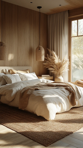 卧室间接灯清晨光