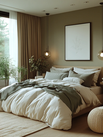 简约风格卧室