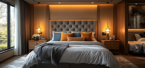 现代简约主卧室