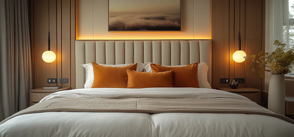 现代简约主卧室