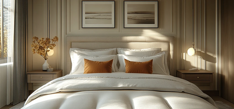 现代简约主卧室