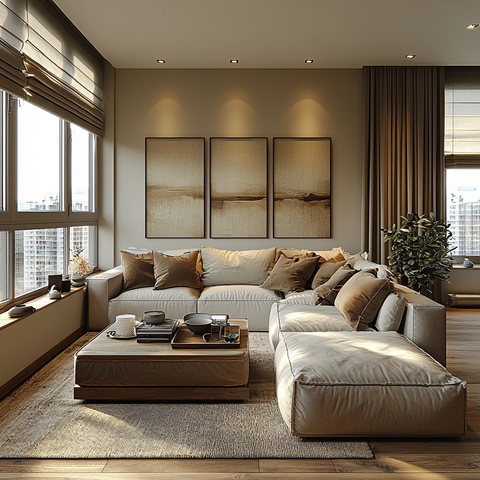 新居浅色温暖布局