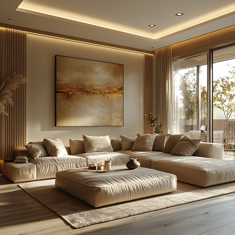 新居浅色温暖布局