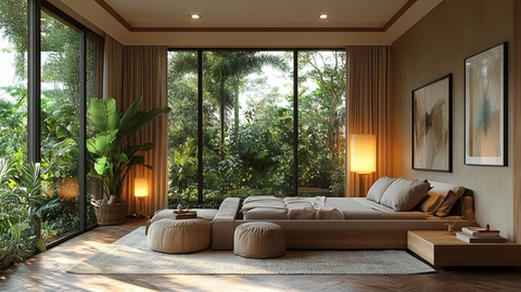 灰色系卧室设计