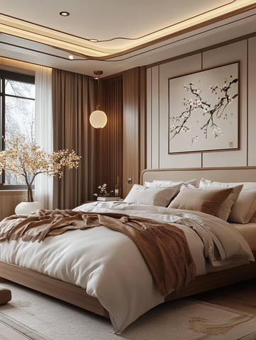 宋式风格卧室