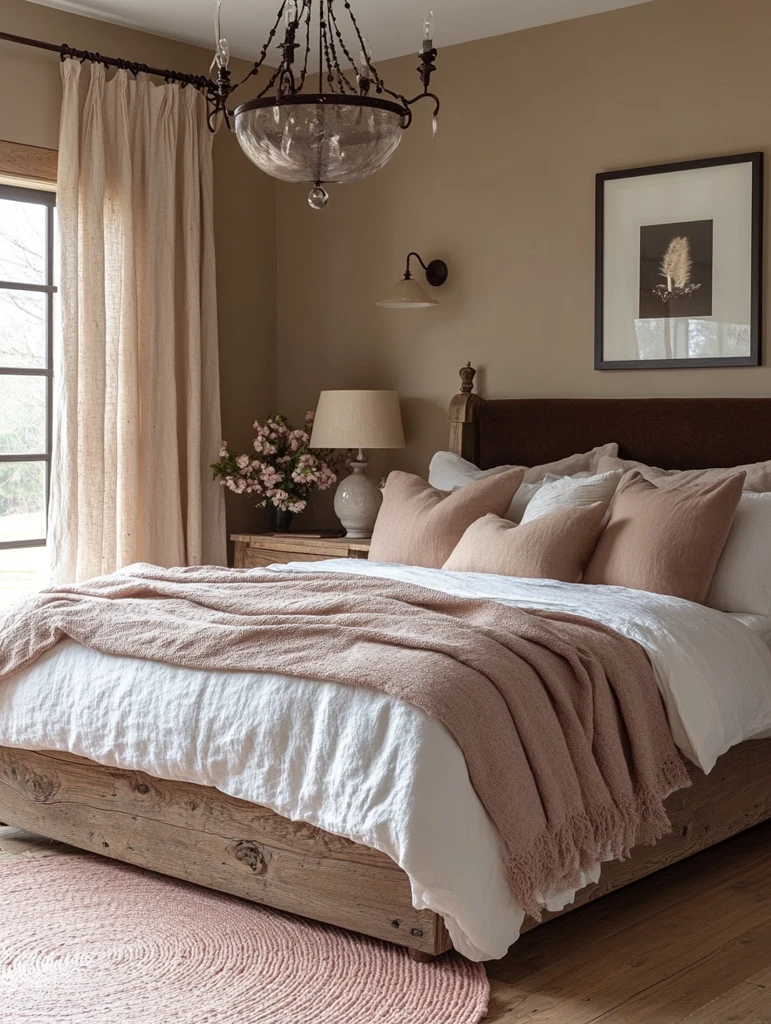 大床卧室木地板