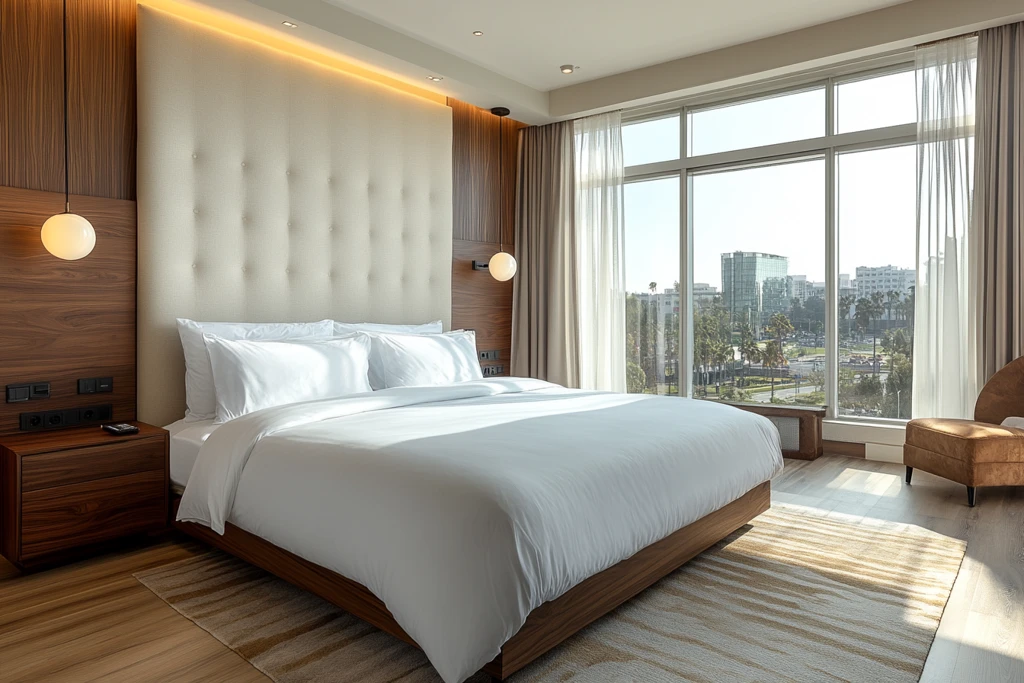 豪华现代酒店客房