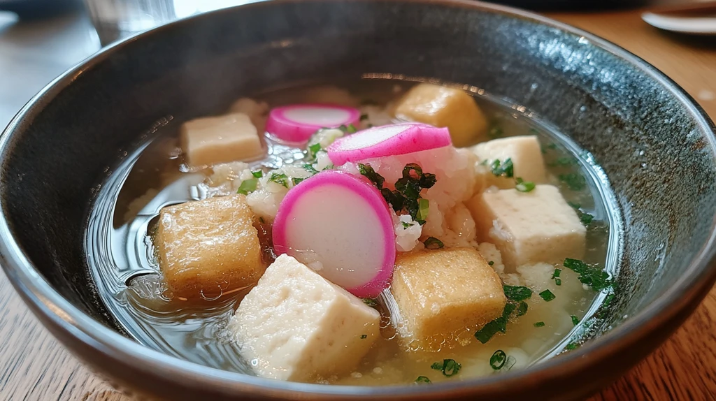 日本料理冷豆腐