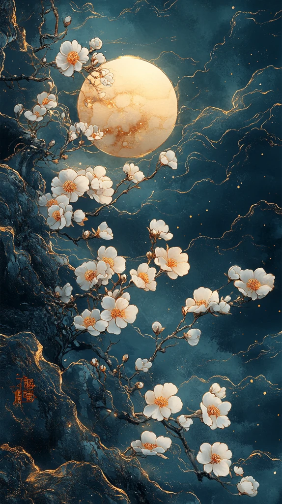 月光女神与白兔