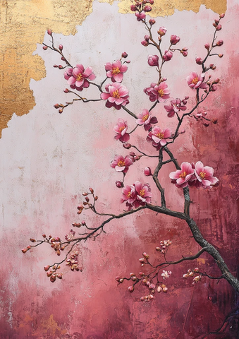 樱花风格画