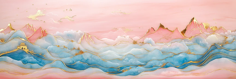 长城云山金玉图