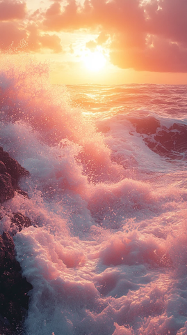 黄金海岸熔岩飞溅