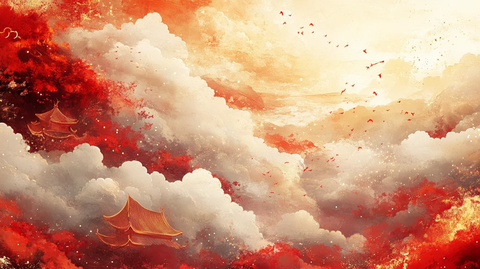 祥云瑞气迎新春