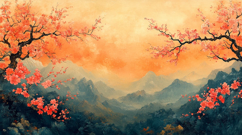 日本彩色图案艺术