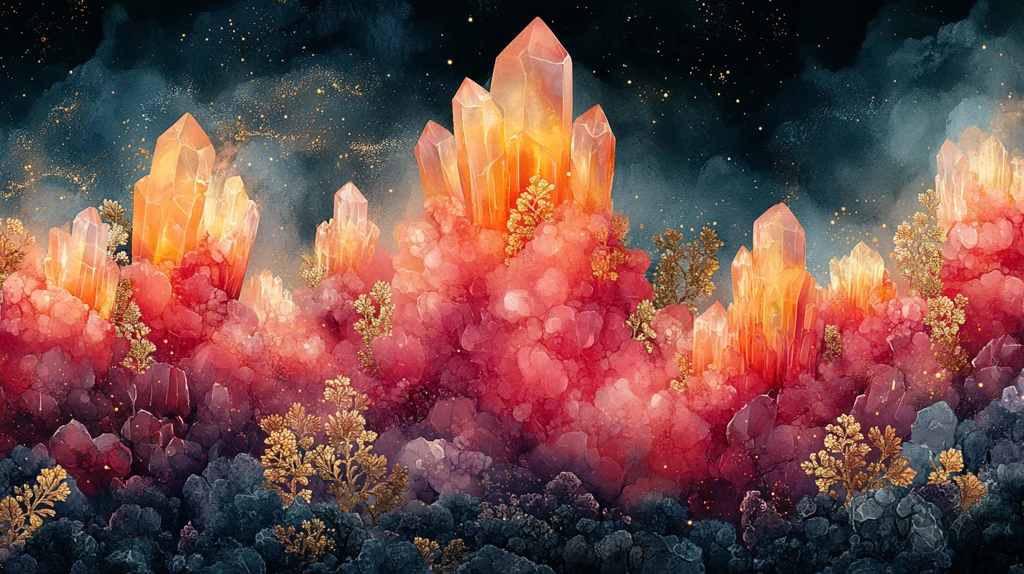 晶体分形自然力量