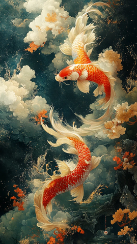 七彩祥云全景图