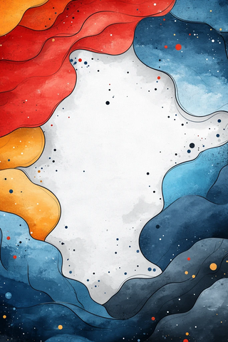 彩色形状背景模板