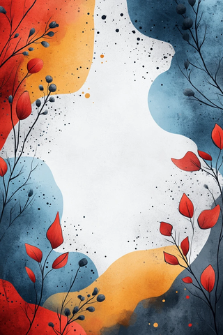 彩色形状背景模板