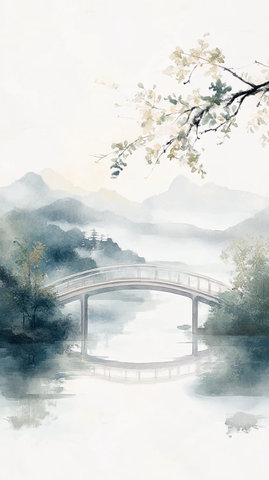 空白留白艺术效果