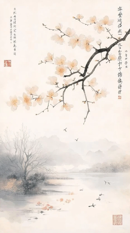 空白留白艺术效果