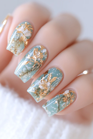 塩昆布指甲设计