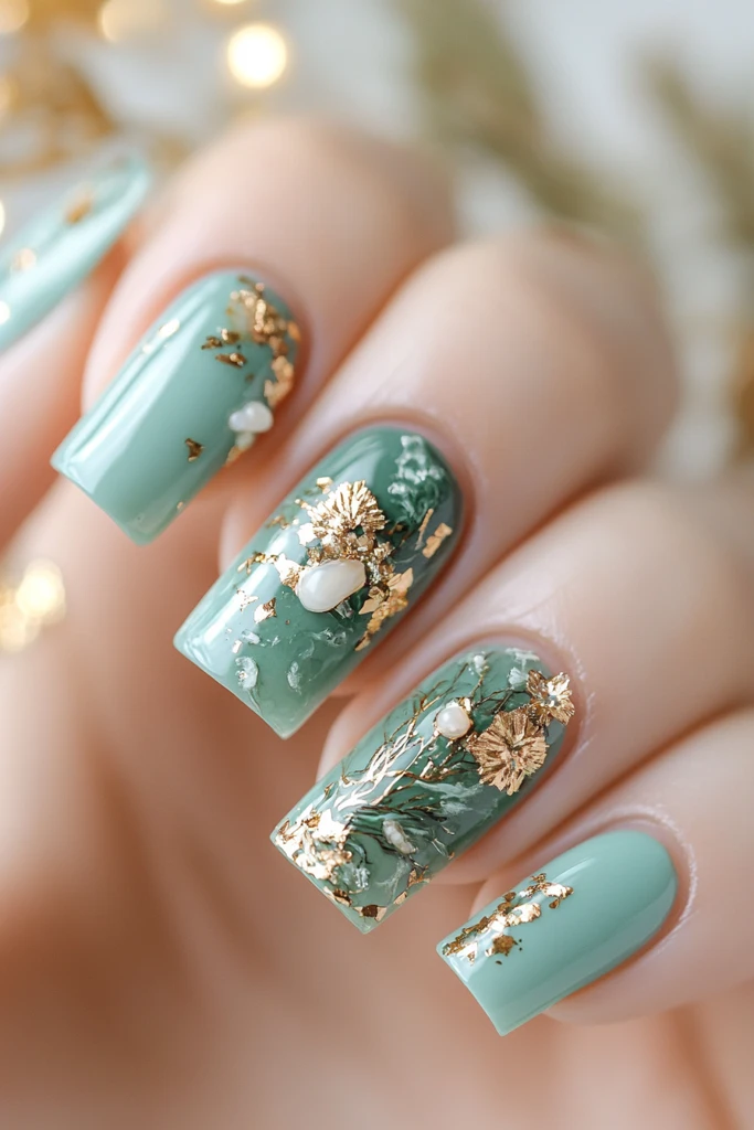 塩昆布指甲设计