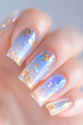 魔法阵美甲图案