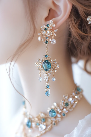 蛇女神指甲设计