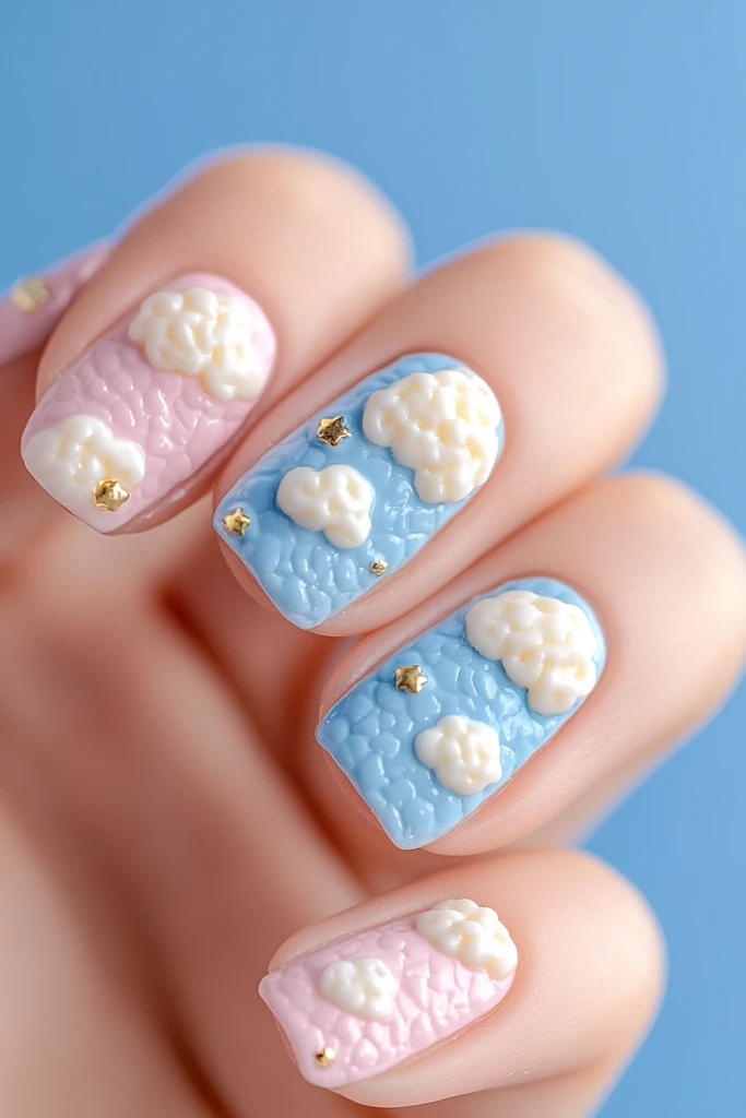 指甲艺术与立体设计