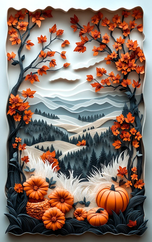 秋日编织与丰收